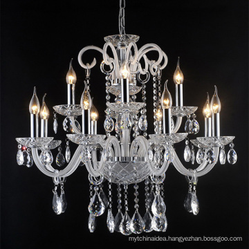 Elegant chrome lights crystal chandelier LT-85400